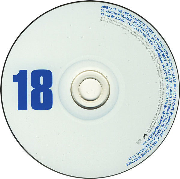 Moby : 18 (CD, Album)