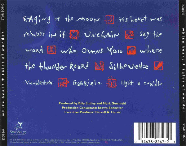 White Heart : Tales Of Wonder (CD, Album)