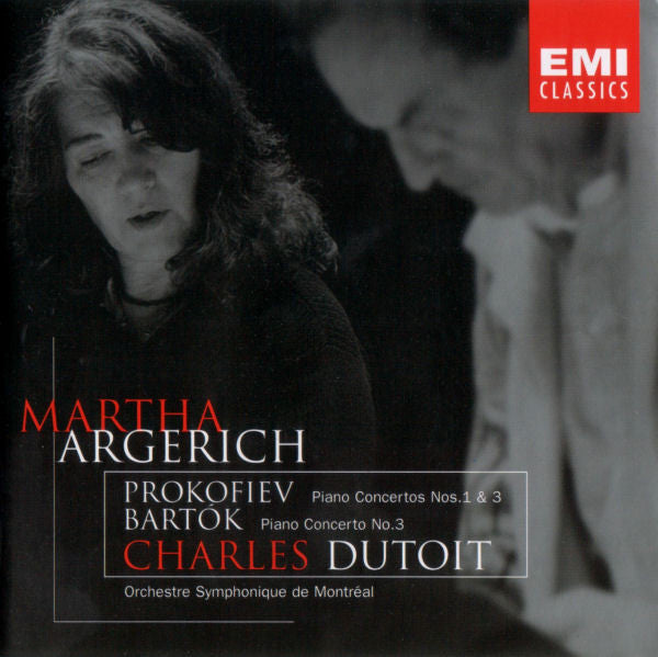 Prokofiev*, Bartók*, Martha Argerich, Charles Dutoit, Orchestre Symphonique De Montréal : Piano Concertos Nos.1 & 3 / Piano Concerto No.3 (CD, Album, Club)