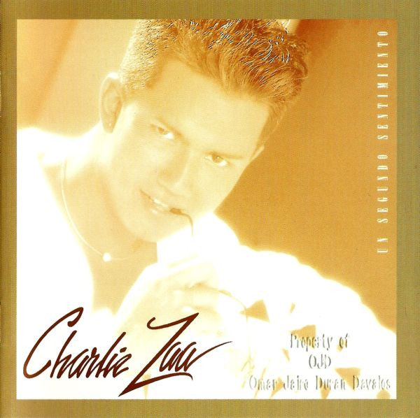 Charlie Zaa : Un Segundo Sentimiento (CD, Comp)