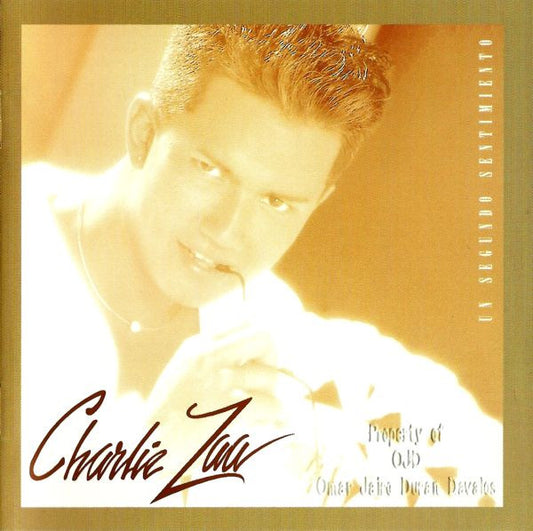 Charlie Zaa : Un Segundo Sentimiento (CD, Comp)