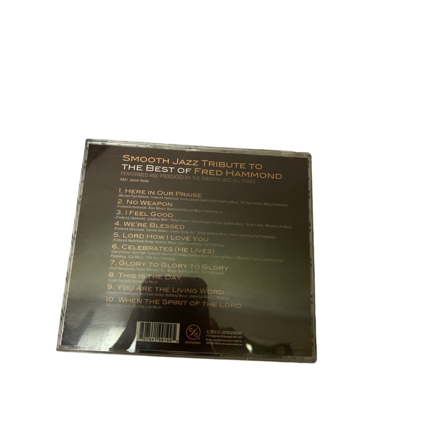 The Smooth Jazz All Stars - Smooth Jazz Tribute To The Beat Of Fred Hammond [CD]