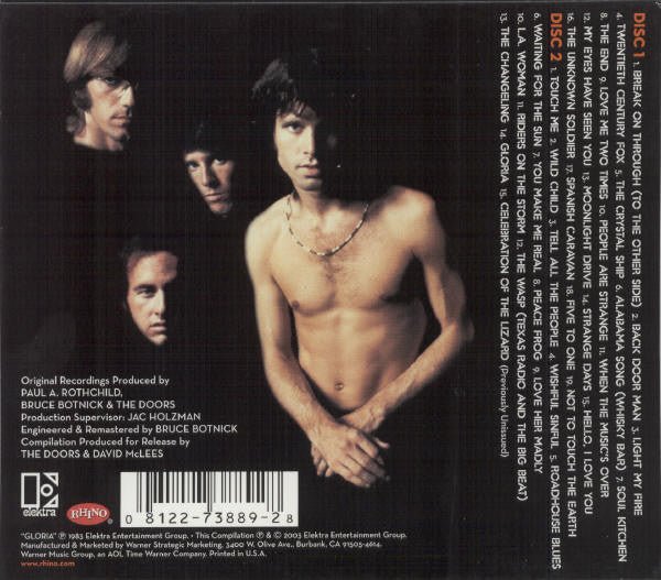 The Doors : Legacy: The Absolute Best (2xCD, Comp, RM)