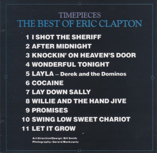 Eric Clapton : Time Pieces - The Best Of Eric Clapton (CD, Comp, Club, RE, CRC)
