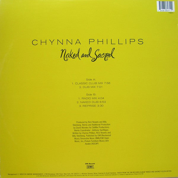 Chynna Phillips : Naked And Sacred (12")