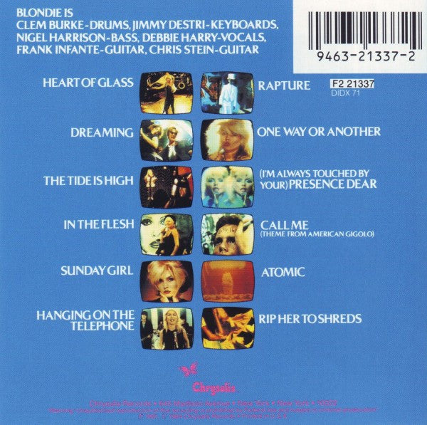 Blondie : The Best Of Blondie (CD, Comp, Club, RE)