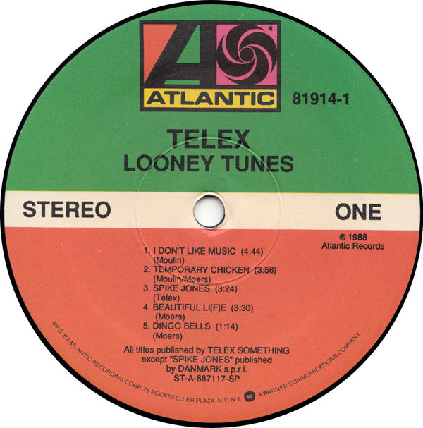 Telex : Looney Tunes (LP, Album)
