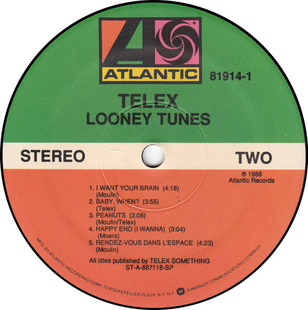 Telex : Looney Tunes (LP, Album)