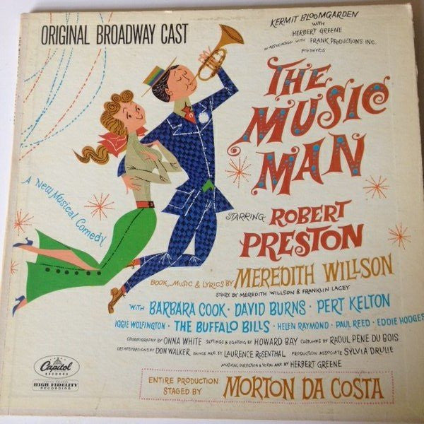 Meredith Willson : The Music Man - Original Broadway Cast (LP, Album, Mono, RE, Gat)