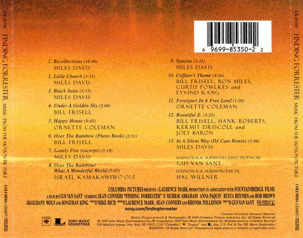 Various : Finding Forrester: Music From The Motion Picture (CD, Album)