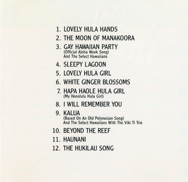 Alfred Apaka With Danny Stewart's Hawaiians : Hawaiian Favorites (CD, Album, RE)