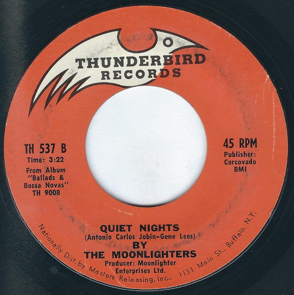 The Moonlighters (9) : Don't Get Around Much Anymore (7", Single, Styrene)