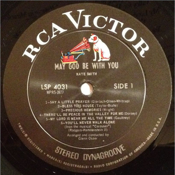 Kate Smith (2) : May God Be With You (LP)