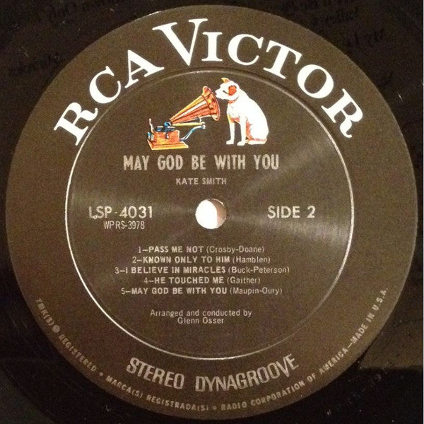 Kate Smith (2) : May God Be With You (LP)