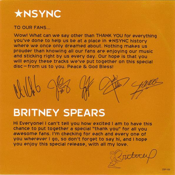*NSYNC / Britney Spears : Your #1 Requests...And More! (CD, Comp)