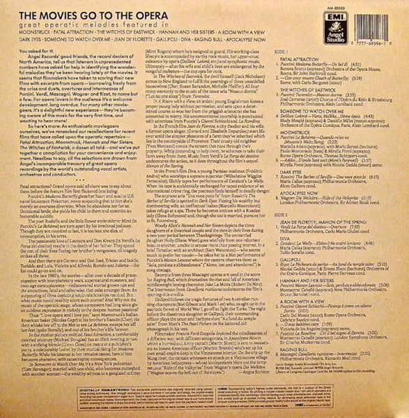 Various : The Movies Go To The Opera (LP, Comp)