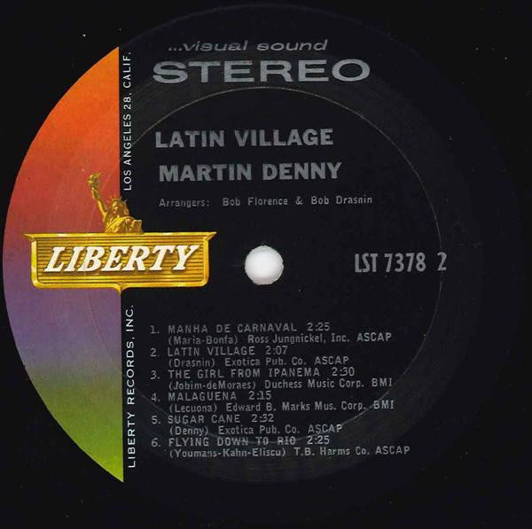 Martin Denny : Latin Village (LP, Album)