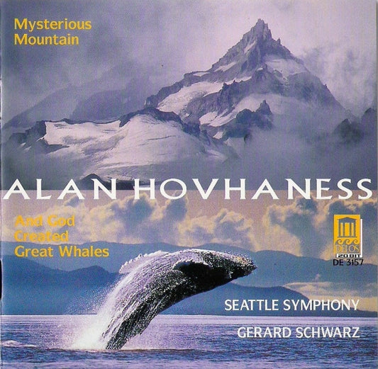 Alan Hovhaness, Seattle Symphony*, Gerard Schwarz : Mysterious Mountain / And God Created Great Whales (CD, Club)