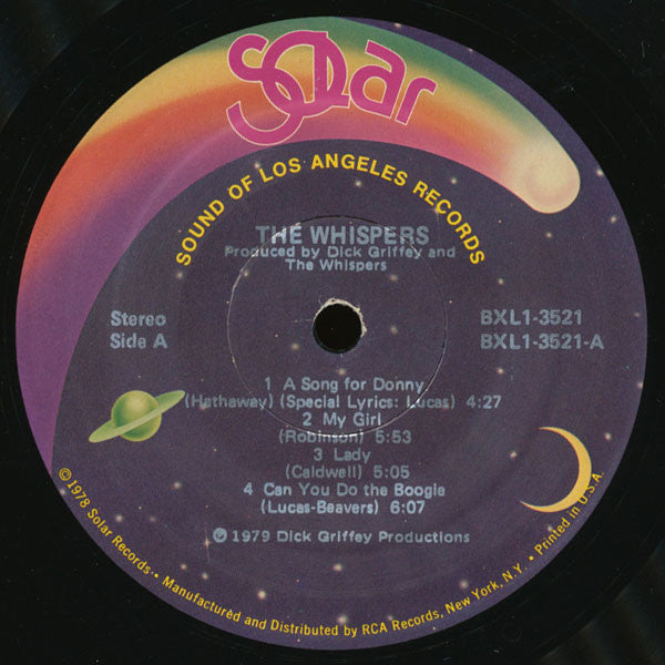 The Whispers : The Whispers (LP, Album, San)