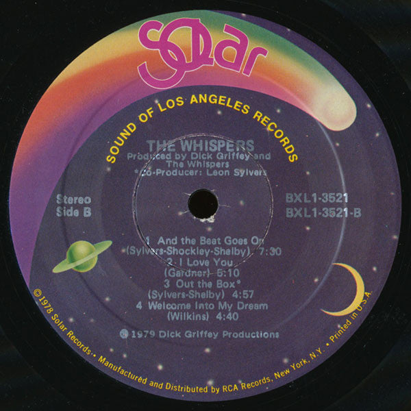 The Whispers : The Whispers (LP, Album, San)