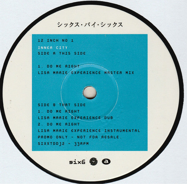 Inner City : Do Me Right (2x12", Promo)
