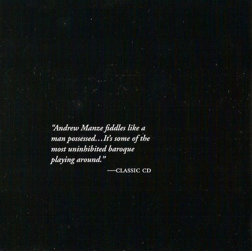 Giuseppe Tartini, Andrew Manze : The Devil's Sonata And Other Works (CD, Album)