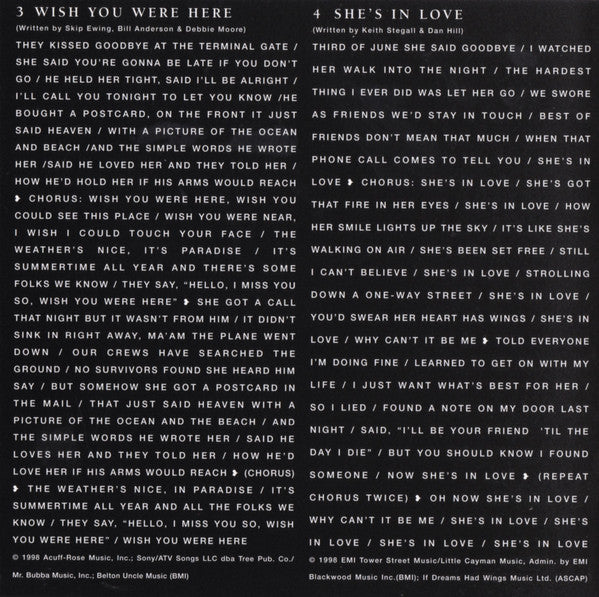 Mark Wills (2) : Wish You Were Here (CD, Album)