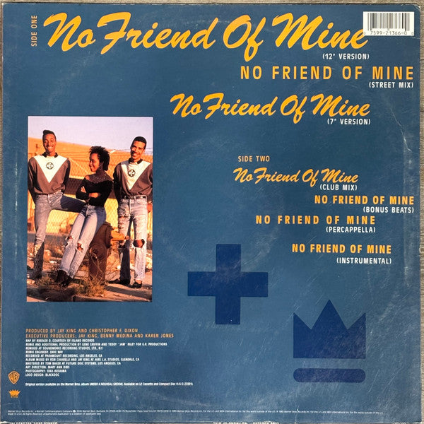 Club Nouveau : No Friend Of Mine (12", Maxi)