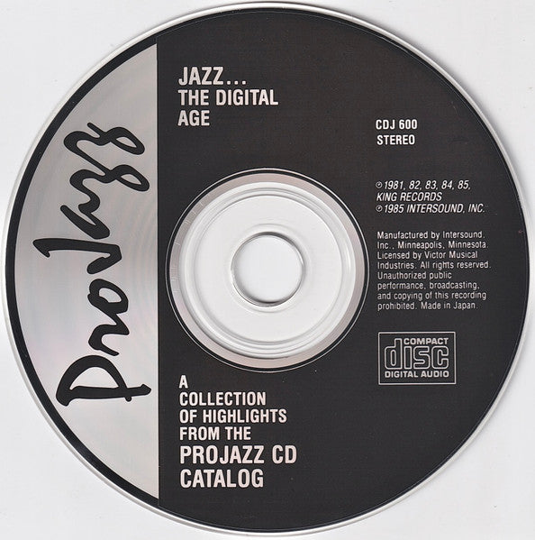 Various : Jazz...The Digital Age (CD, Smplr)