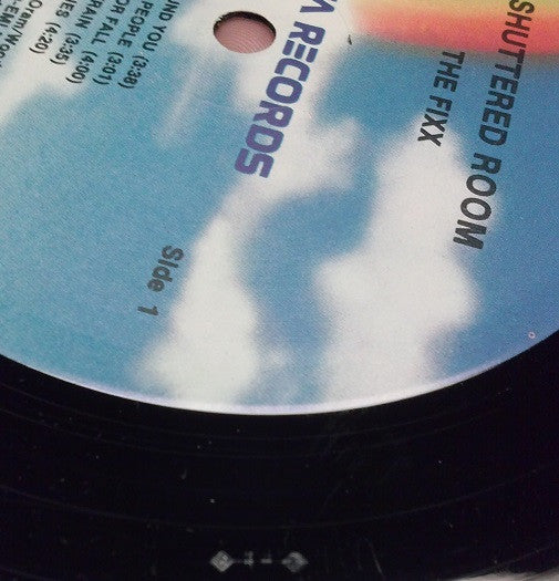 The Fixx : Shuttered Room (LP, Album, Pin)