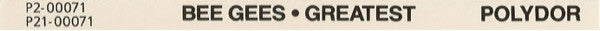 Bee Gees : Greatest (2xCD, Comp, Club, CRC)