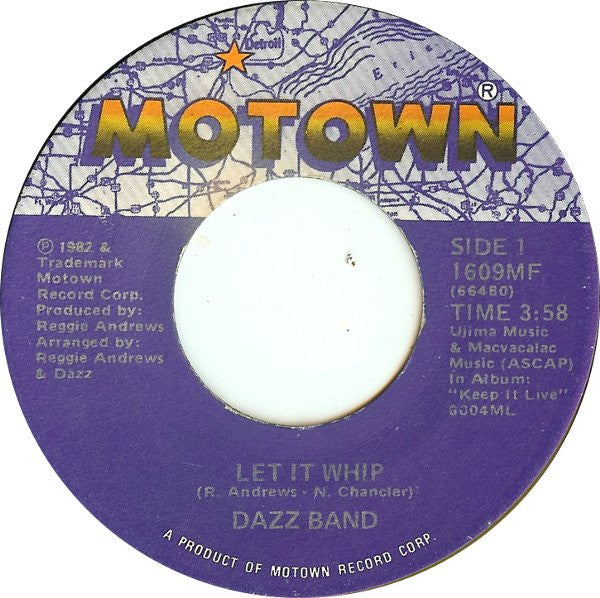 Dazz Band : Let It Whip / Everyday Love (7")