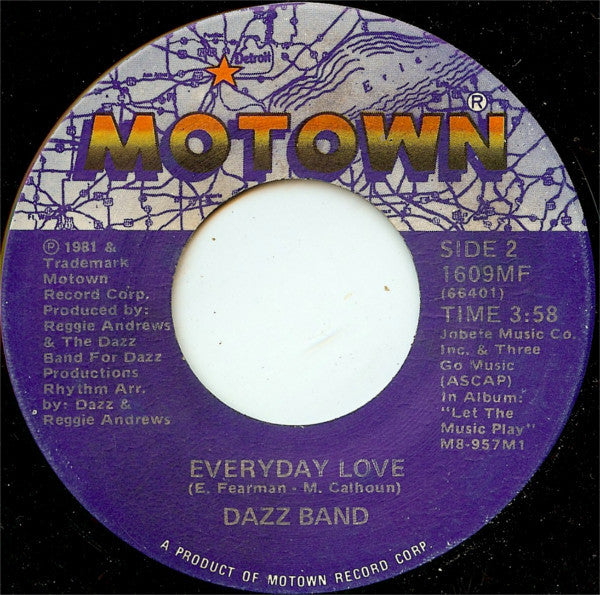 Dazz Band : Let It Whip / Everyday Love (7")