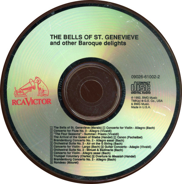 Various : The Bells Of St. Genevieve And Other Baroque Delights (CD, Comp)