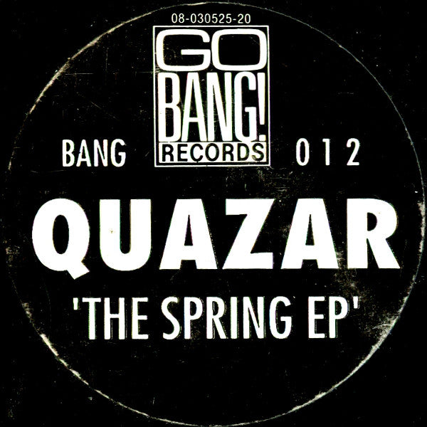 Quazar : The Spring EP (12", EP)