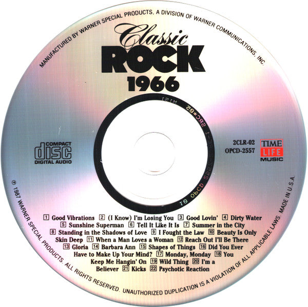 Various : Classic Rock 1966 (CD, Comp, RE)