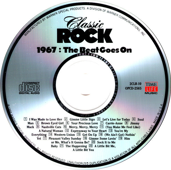 Various : Classic Rock 1967: The Beat Goes On (CD, Comp)