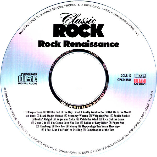 Various : Classic Rock - Rock Renaissance (CD, Comp)