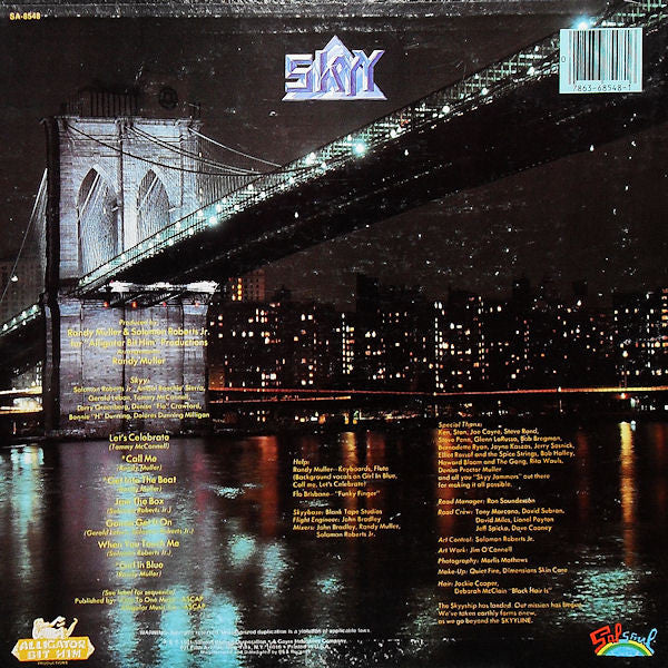 Skyy : Skyy Line (LP, Album, Ind)