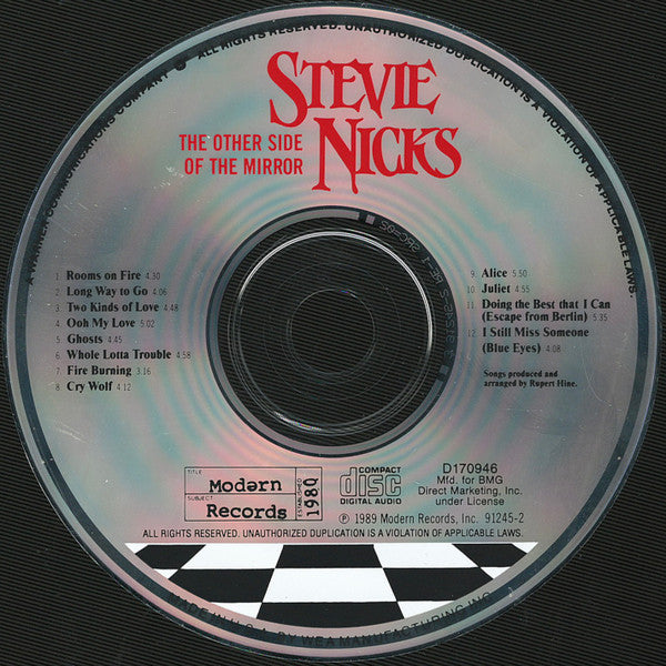 Stevie Nicks : The Other Side Of The Mirror (CD, Album, Club)