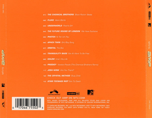 Various : MTV's Amp (CD, Comp)