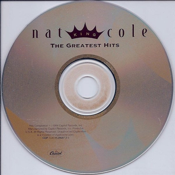 Nat King Cole : The Greatest Hits (CD, Comp, Club, EMI)