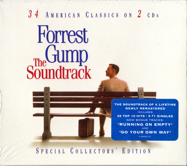 Various : Forrest Gump - The Soundtrack (2xCD, Album, Comp, RE, RM, Spe)