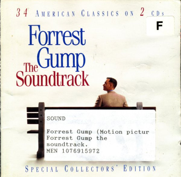 Various : Forrest Gump - The Soundtrack (2xCD, Album, Comp, RE, RM, Spe)