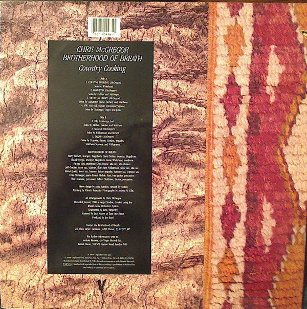 Chris McGregor's Brotherhood Of Breath : Country Cooking (LP, Album)