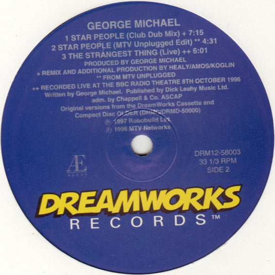 George Michael : Star People (12")
