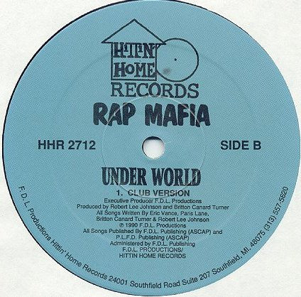 Rap Mafia : Under World (12")