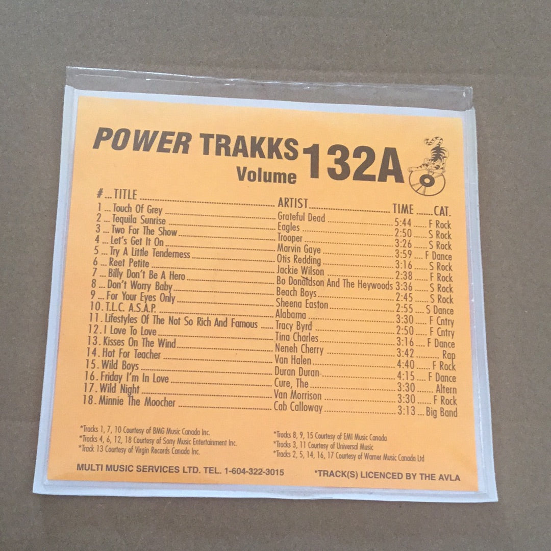 Varios - Power Trakks Volumen 132A