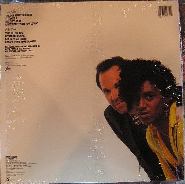 The System : The Pleasure Seekers (LP, Album, Spe)