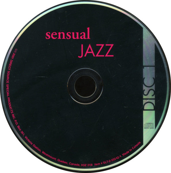 Various : Sensual Jazz (2xCD, Comp)